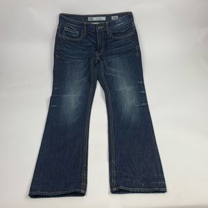 BKE Buckle Asher Straight Leg Dark wash denim jeans Men’s Size 30R New NWOT